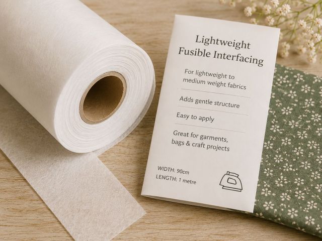 Lightweight Fusible Interfacing Roll